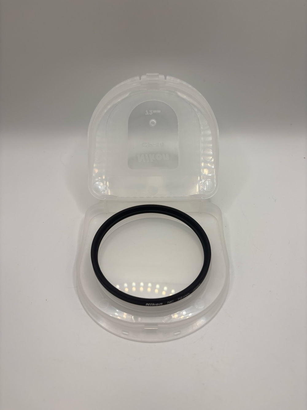 Nikon NC 72mm Neutral Color Lens Filter Japan w/ Original Case & Box Clear MC